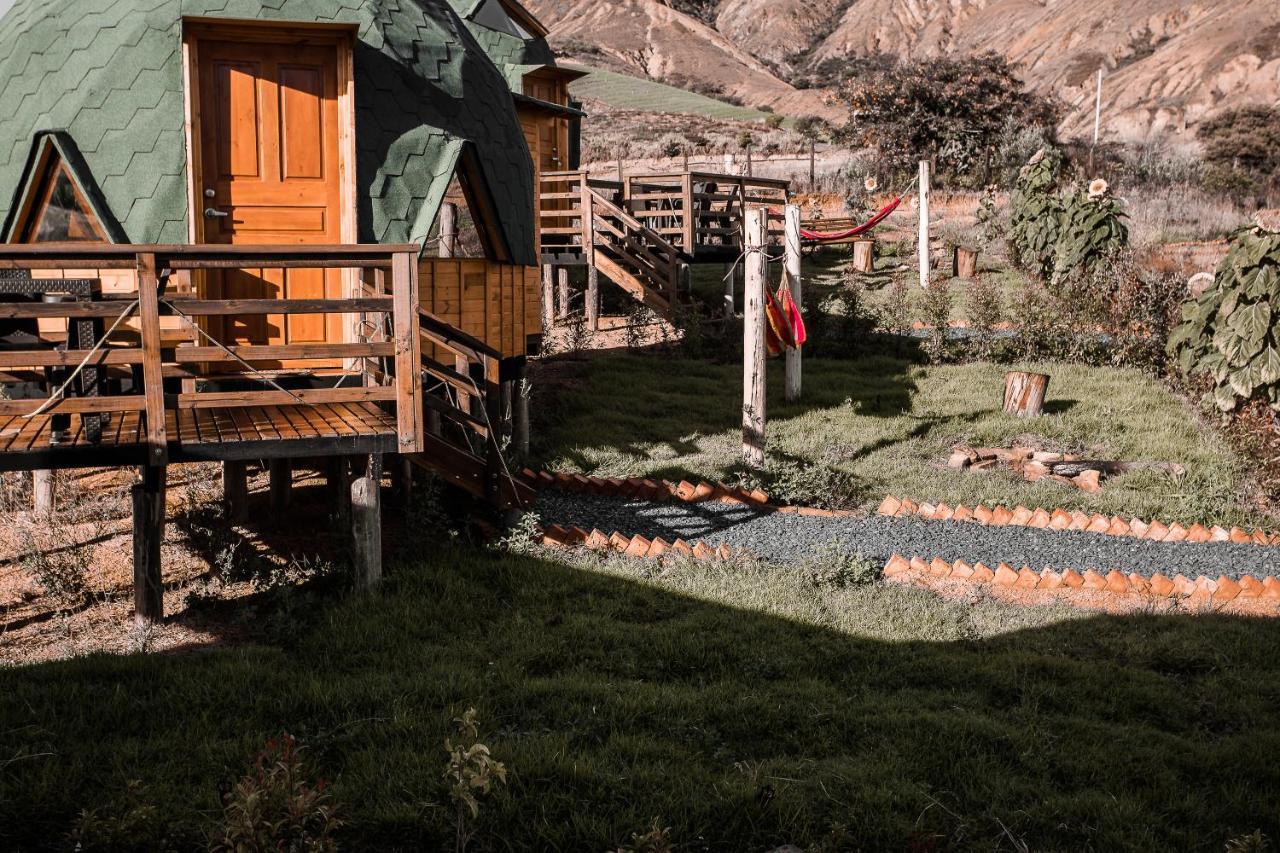 Los Nopales Glamping Sáchica Esterno foto