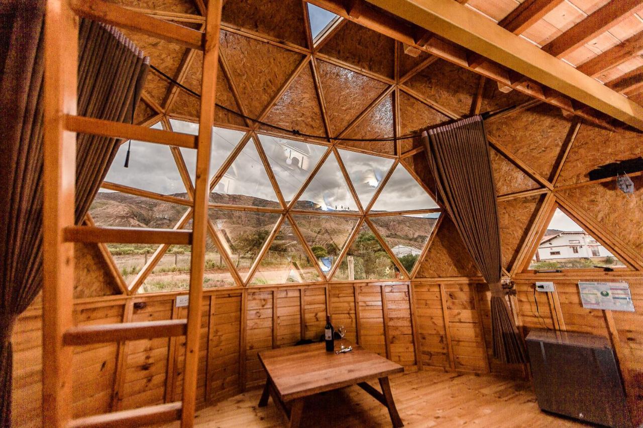 Los Nopales Glamping Sáchica Esterno foto