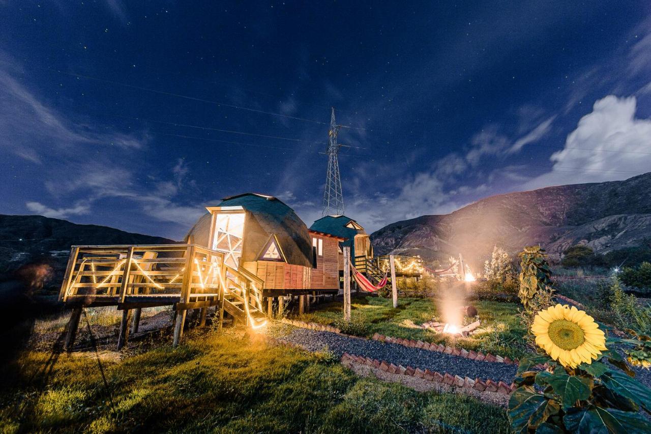 Los Nopales Glamping Sáchica Esterno foto