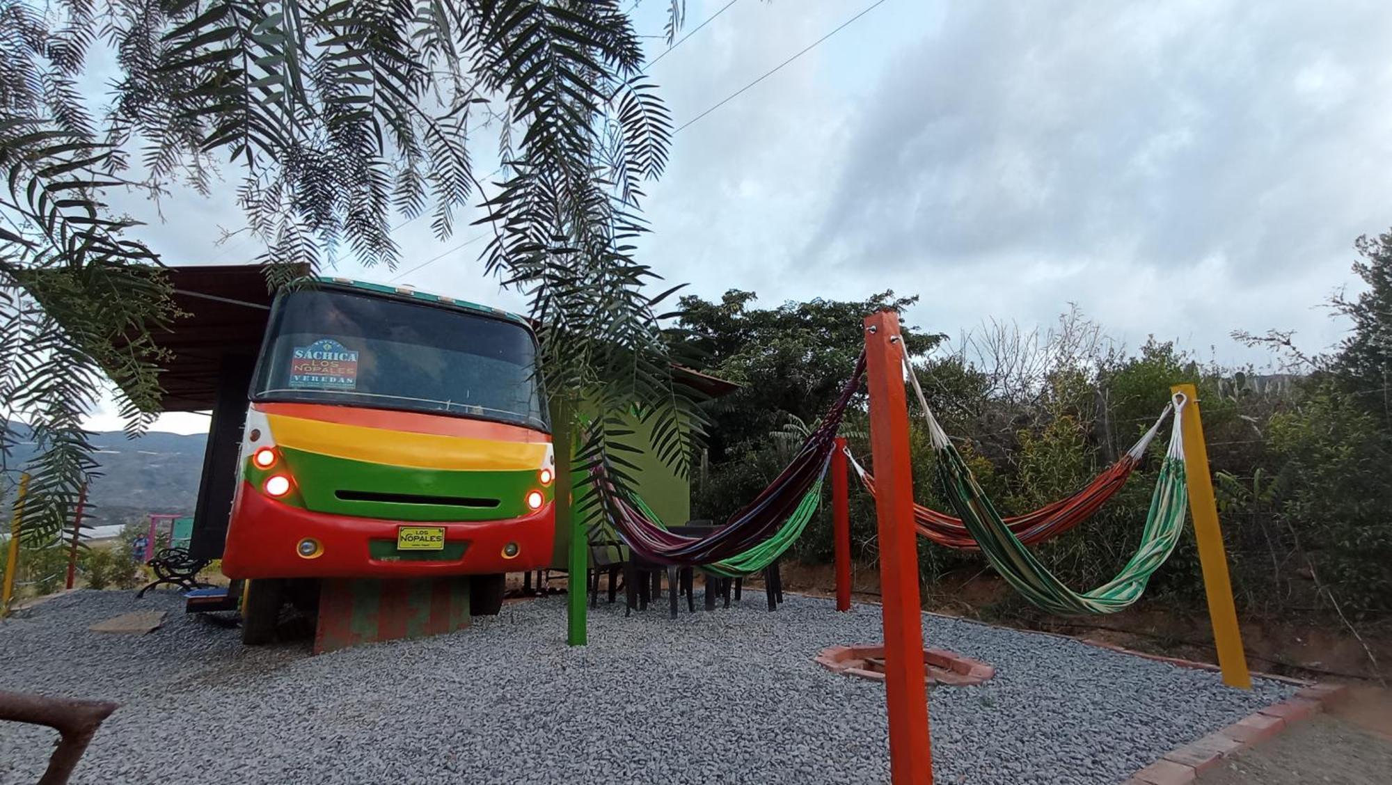 Los Nopales Glamping Sáchica Esterno foto