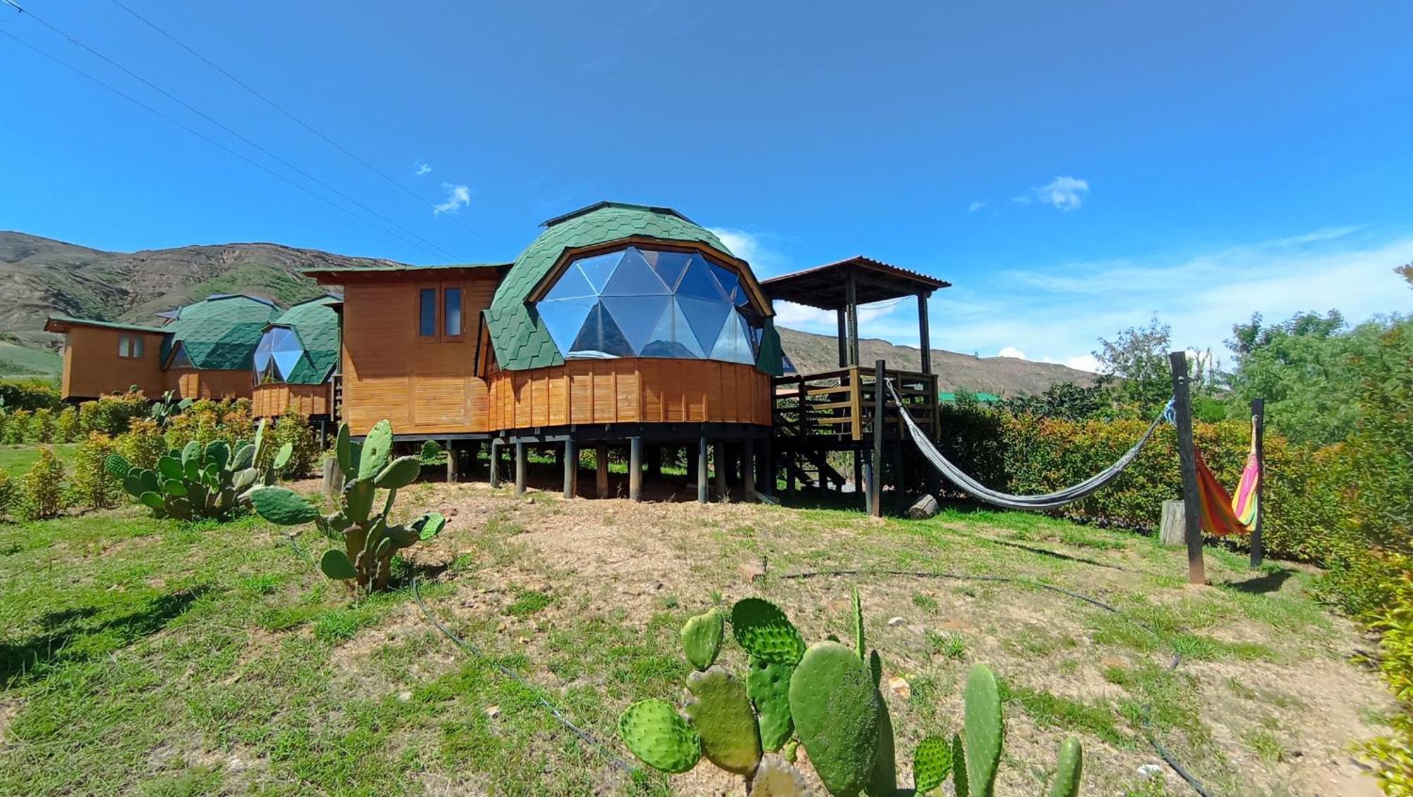 Los Nopales Glamping Sáchica Esterno foto