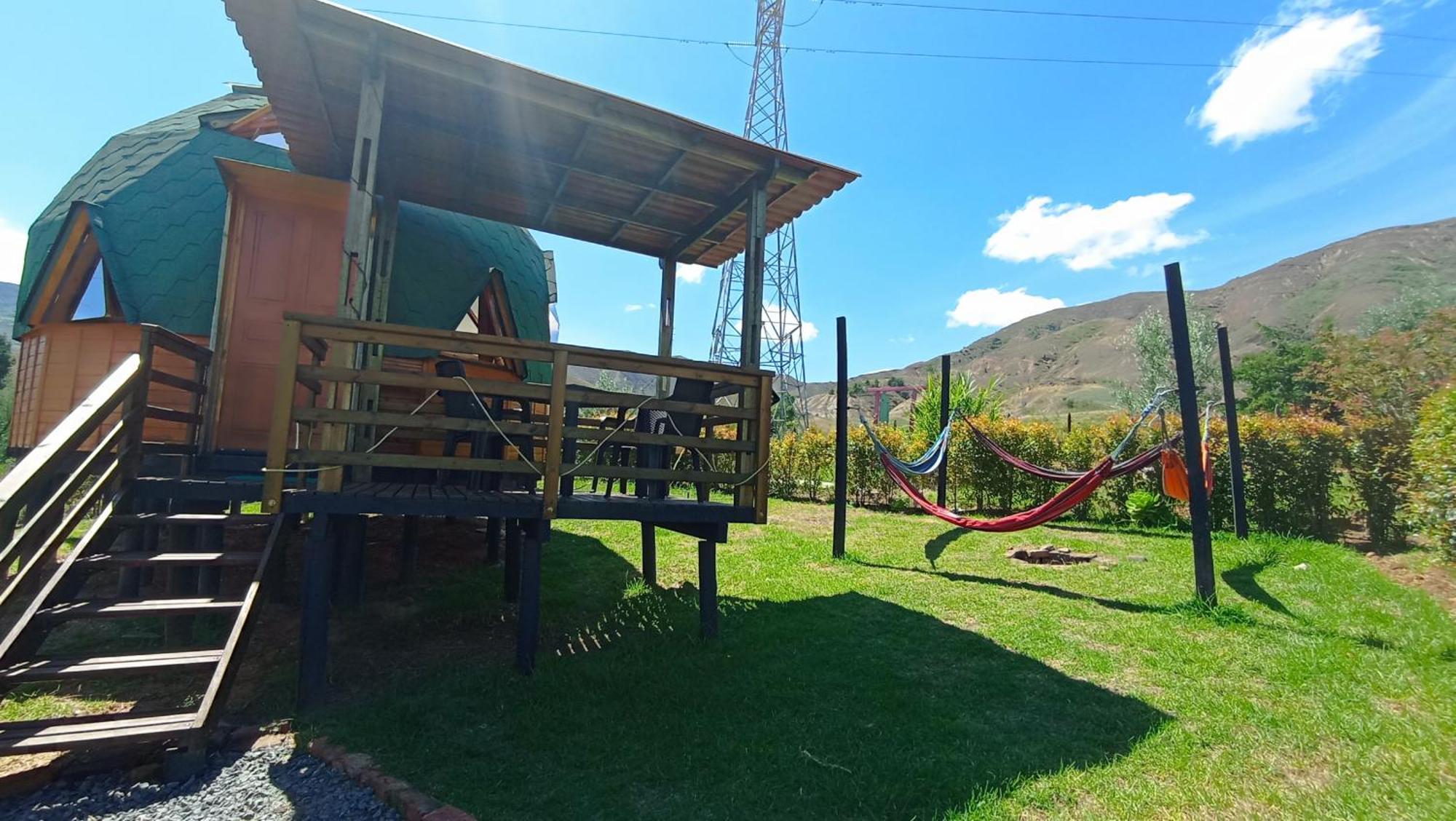 Los Nopales Glamping Sáchica Esterno foto