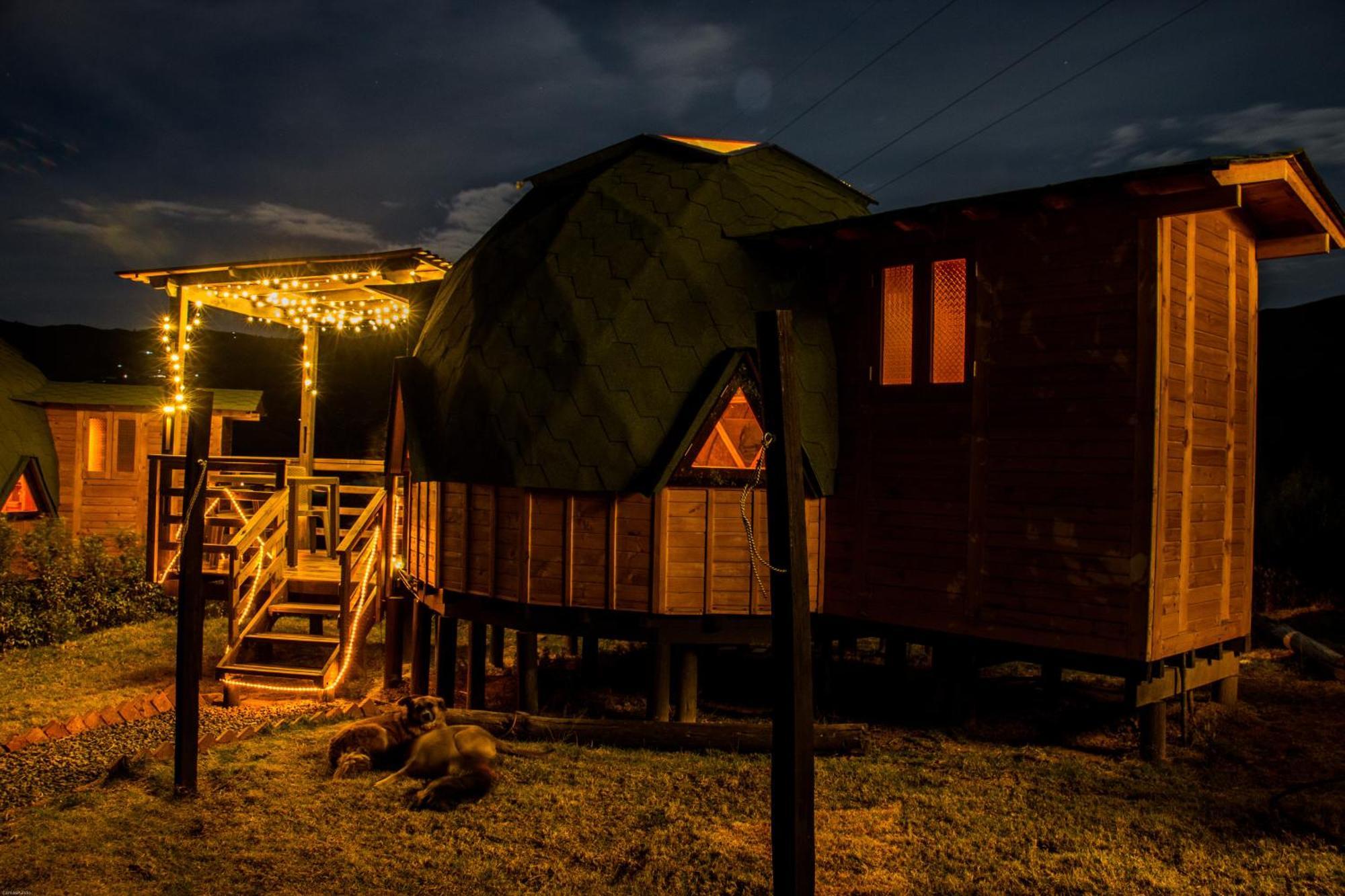 Los Nopales Glamping Sáchica Esterno foto